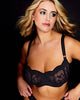 Sculptresse Ashley Padded Balcony Bra made for the curvy woman side view