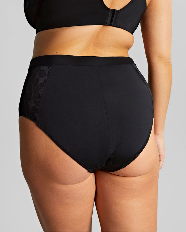 Sculptresse Ashely High Waist Brief Black made for the curvy woman back