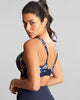 Panache Endurance Ultra Perform Fuller Bust Extreme Bounce Control Sports Bra Graphic Print Back View