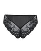 Panache Ana Brazilian in Black made for curves back view ghost