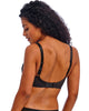 Freya Love-Haze Plunge Bra in Black made for the curvier woman with a big bust regular strap back view