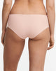 Chantelle Norah Chic Covering Shorty in Soft Pink made for the curvier woman back view