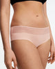 Chantelle Norah Chic Covering Shorty in Soft Pink made for the curvier woman side view