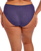 Elomi Himari High Leg Brief in Midnight made for the curvier woman back view