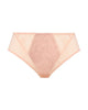 Elomi Lucie High Leg Brief is made for the curvy fuller figured woman in pale blush ghost