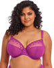 Elomi Matilda Plunge Bra in Hollyhock made for the curvier woman with a big bust front view