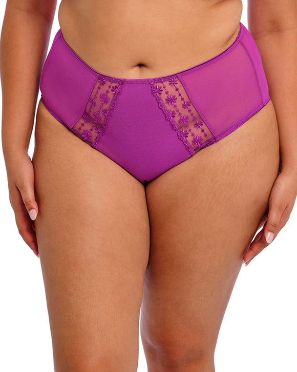 Elomi Matilda Full Brief in Hollyhock made for the curvier woman front view