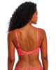 Freya Sydnie High Apex Plunge Bra Strawberry Ice made for fuller busts back