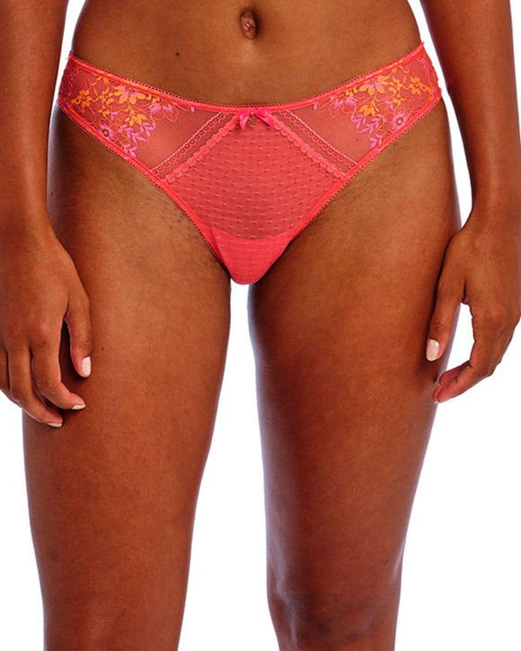 Freya Sydnie Brief in Strawberry Ice is made for curves front