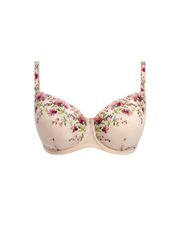 Fantasie Marie Balconnette Bra in Delicacy made for the curvier woman with a big bust front ghost view